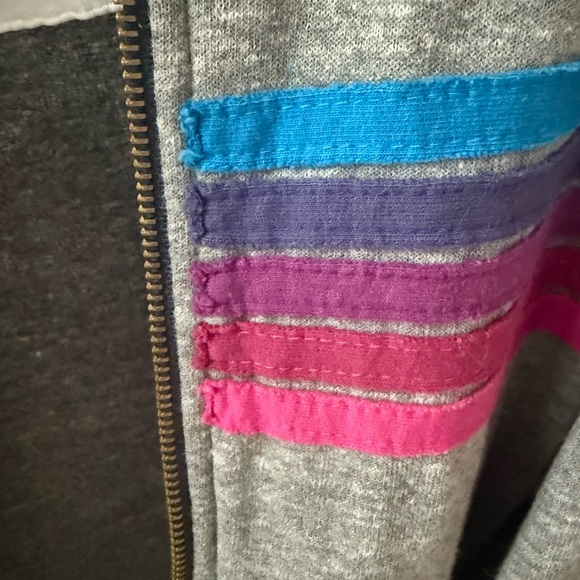 Aviator Nation Gray HOODIE classic 5 stripe New wo/tag sz XL - Picture 13 of 16